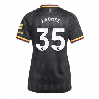 Aston Villa Joao Gomes #35 Maglia Gara Trasferta Repliche 2026-27 Donna Maniche Corte
